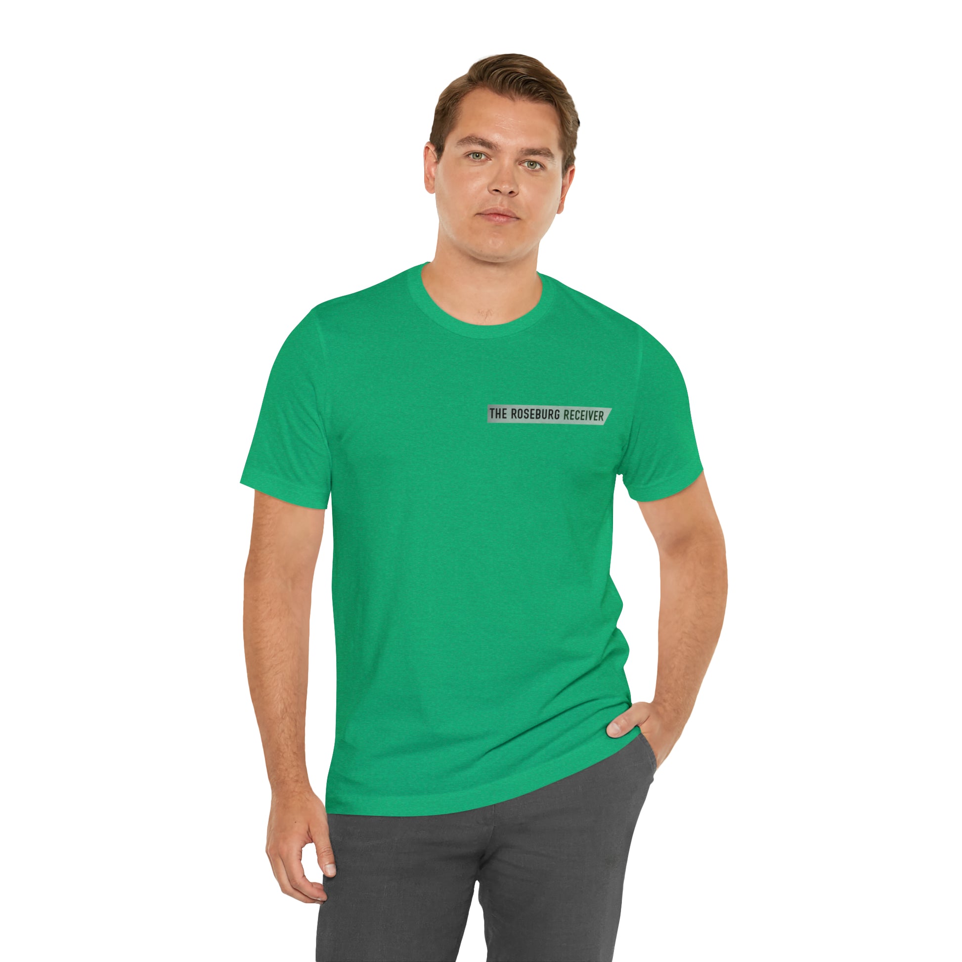 Roseburg Receiver fan - Unisex Short Sleeve Tee - CrazyTomTShirts