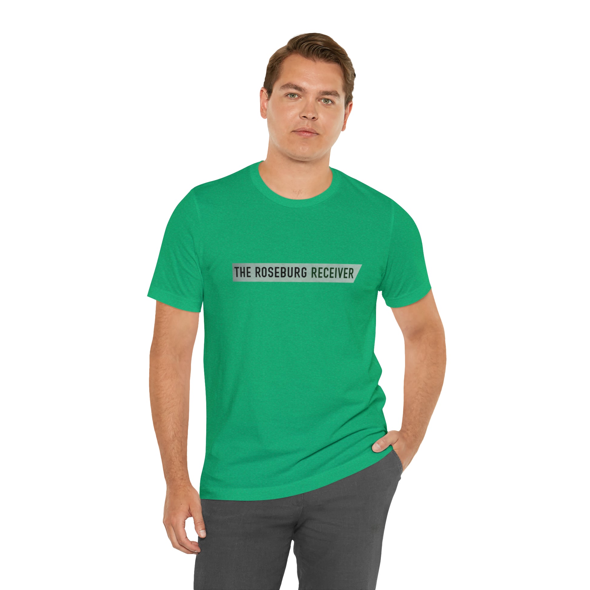 The Roseburg Receiver  - Unisex Short Sleeve Tee - CrazyTomTShirts