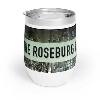 The Roseburg Receiver Chill Wine Tumbler - CrazyTomTShirts