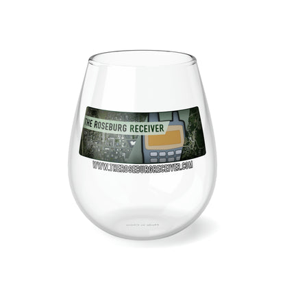 The Roseburg Receiver - Stemless Wine Glass, 11.75oz - CrazyTomTShirts