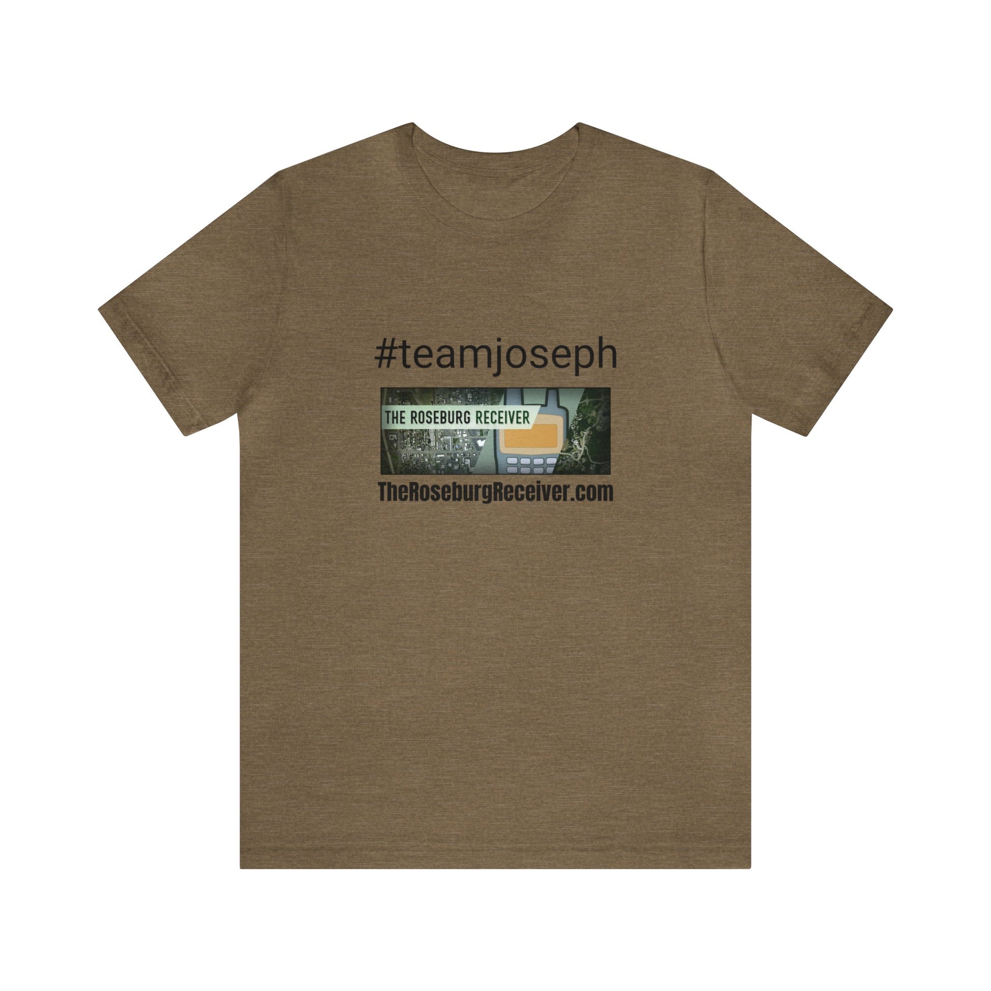 Team Joseph Roseburg Receiver  - Unisex Short Sleeve Tee - CrazyTomTShirts