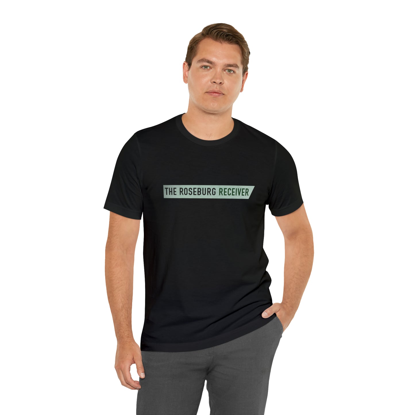 The Roseburg Receiver  - Unisex Short Sleeve Tee - CrazyTomTShirts