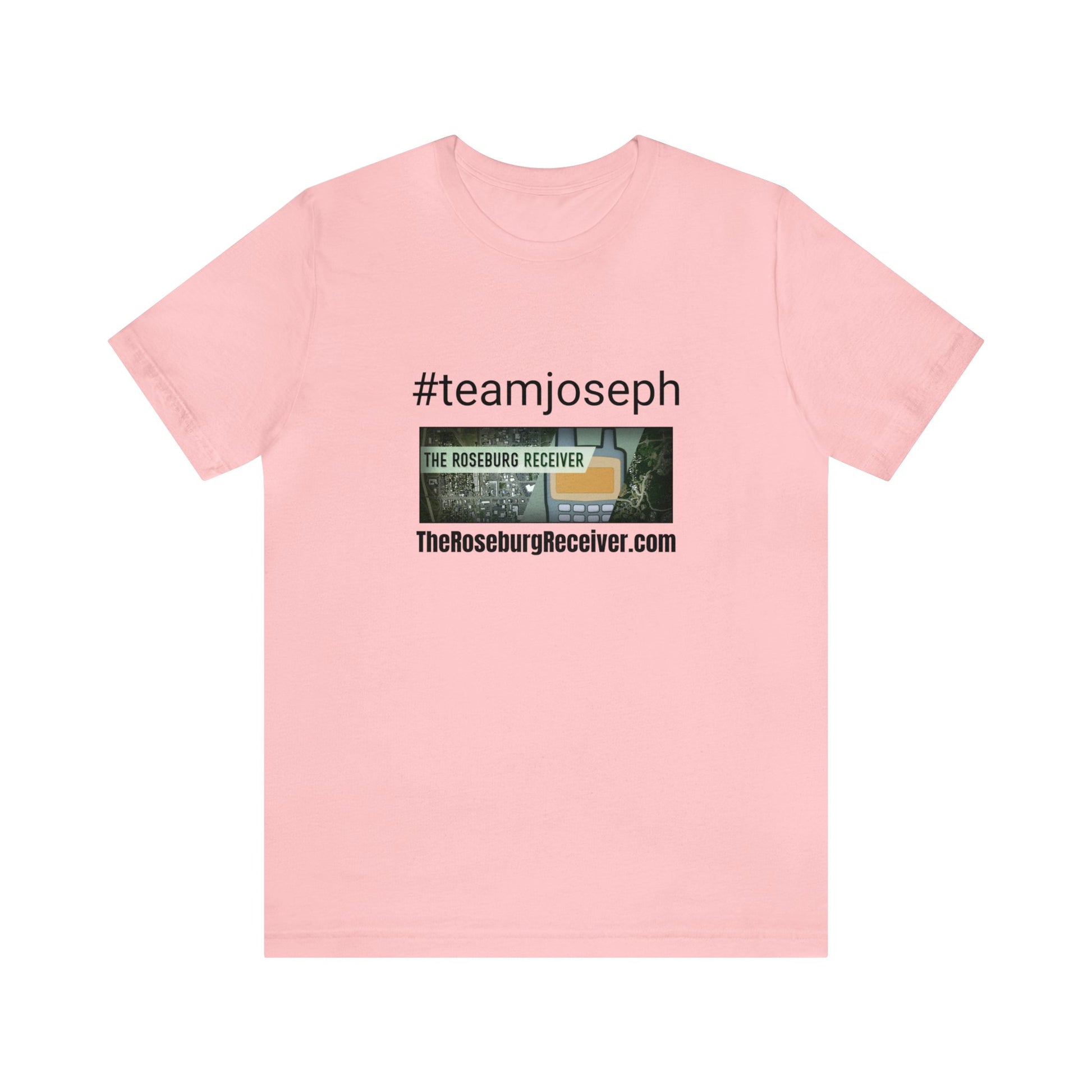 Team Joseph Roseburg Receiver  - Unisex Short Sleeve Tee - CrazyTomTShirts