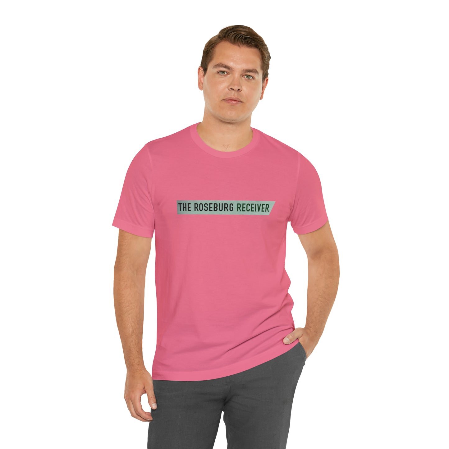 The Roseburg Receiver  - Unisex Short Sleeve Tee - CrazyTomTShirts