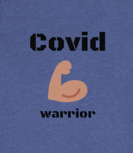 Covid Warrior - Designed - Unisex Short Sleeve Tee - CrazyTomTShirts