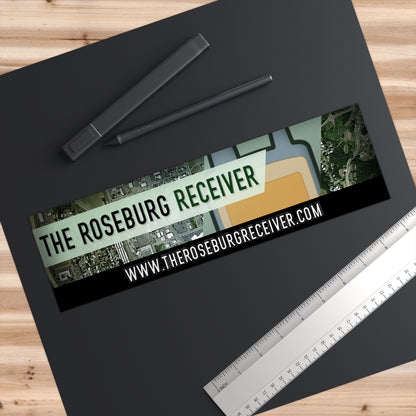 The Roseburg Receiver - Bumper Sticker - CrazyTomTShirts