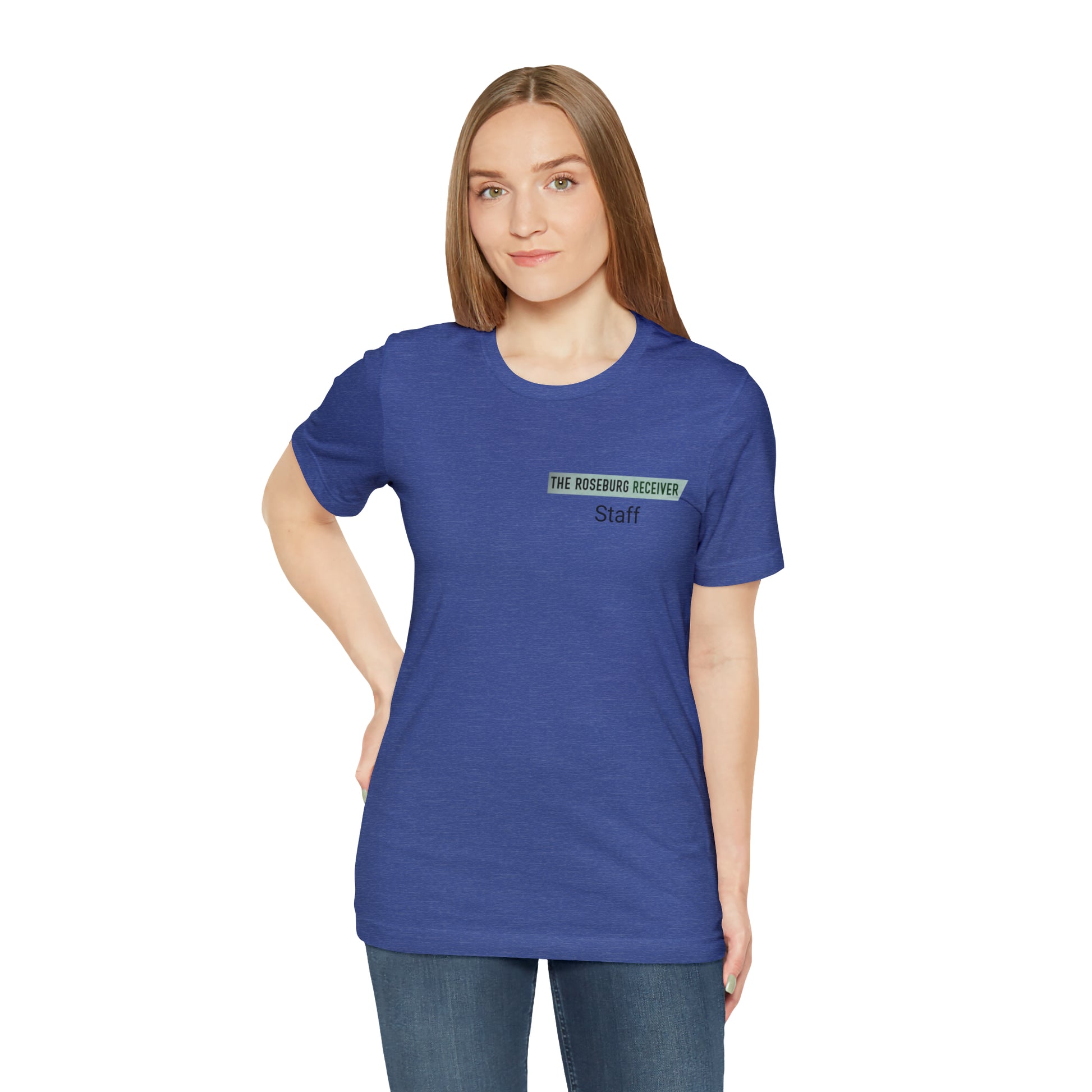 Roseburg Receiver Staff - Unisex Short Sleeve Tee - CrazyTomTShirts