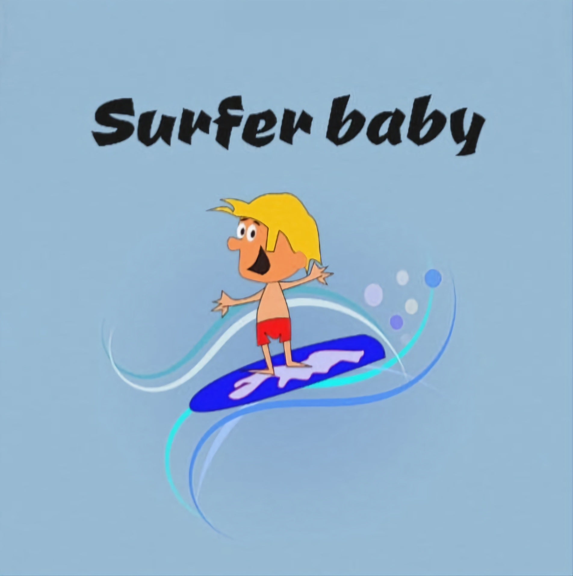 Surfer baby - Infant Baby onesie - Rib Bodysuit - CrazyTomTShirts