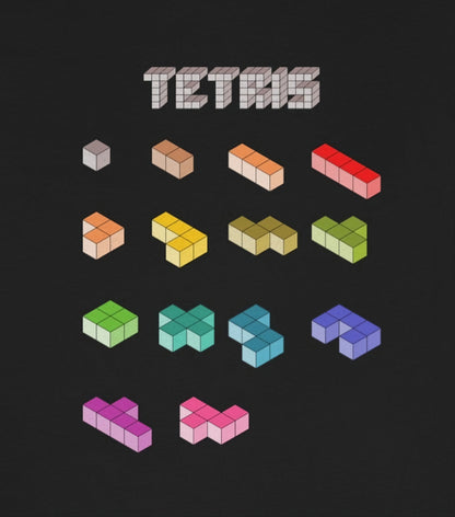 Tetris - Gamer - Unisex Short Sleeve Tee