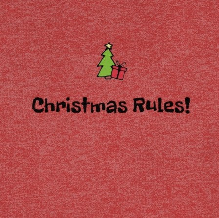 Christmas rules! Holiday - Unisex Short Sleeve Tee