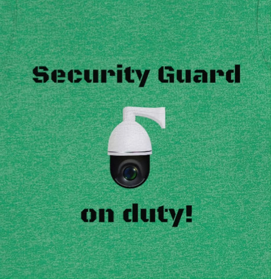 Security guard on duty! - Funny Tech - Short Sleeve Tee
