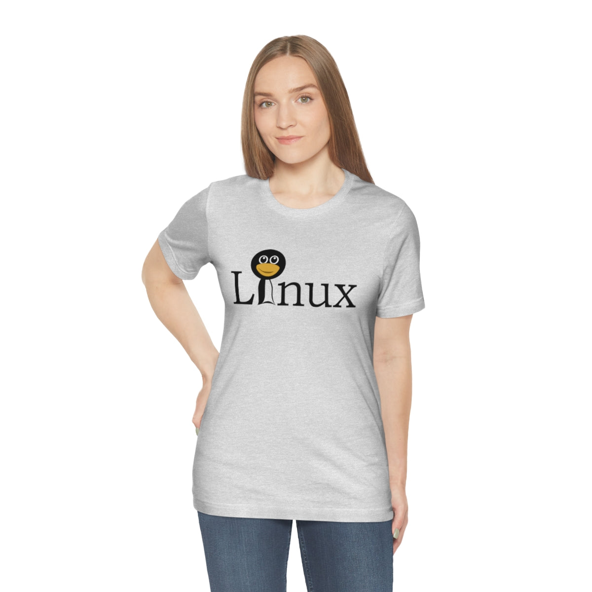 Linux - Funny Tech pinguin - Unisex Short Sleeve Tee