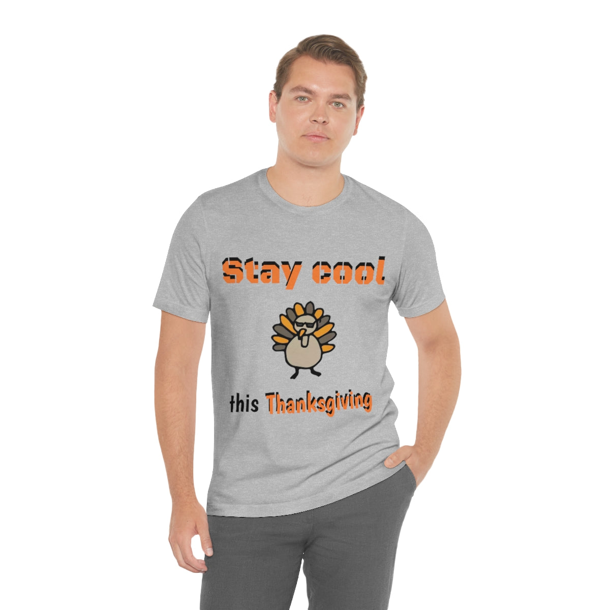 Stay Cool this Thanksgiving - Funny Holiday - Unisex Short Sleeve Tee