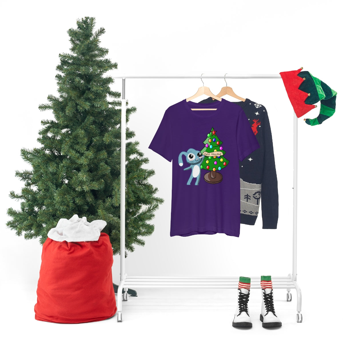 Feliz Navidad - Christmas Unisex Short Sleeve Tee