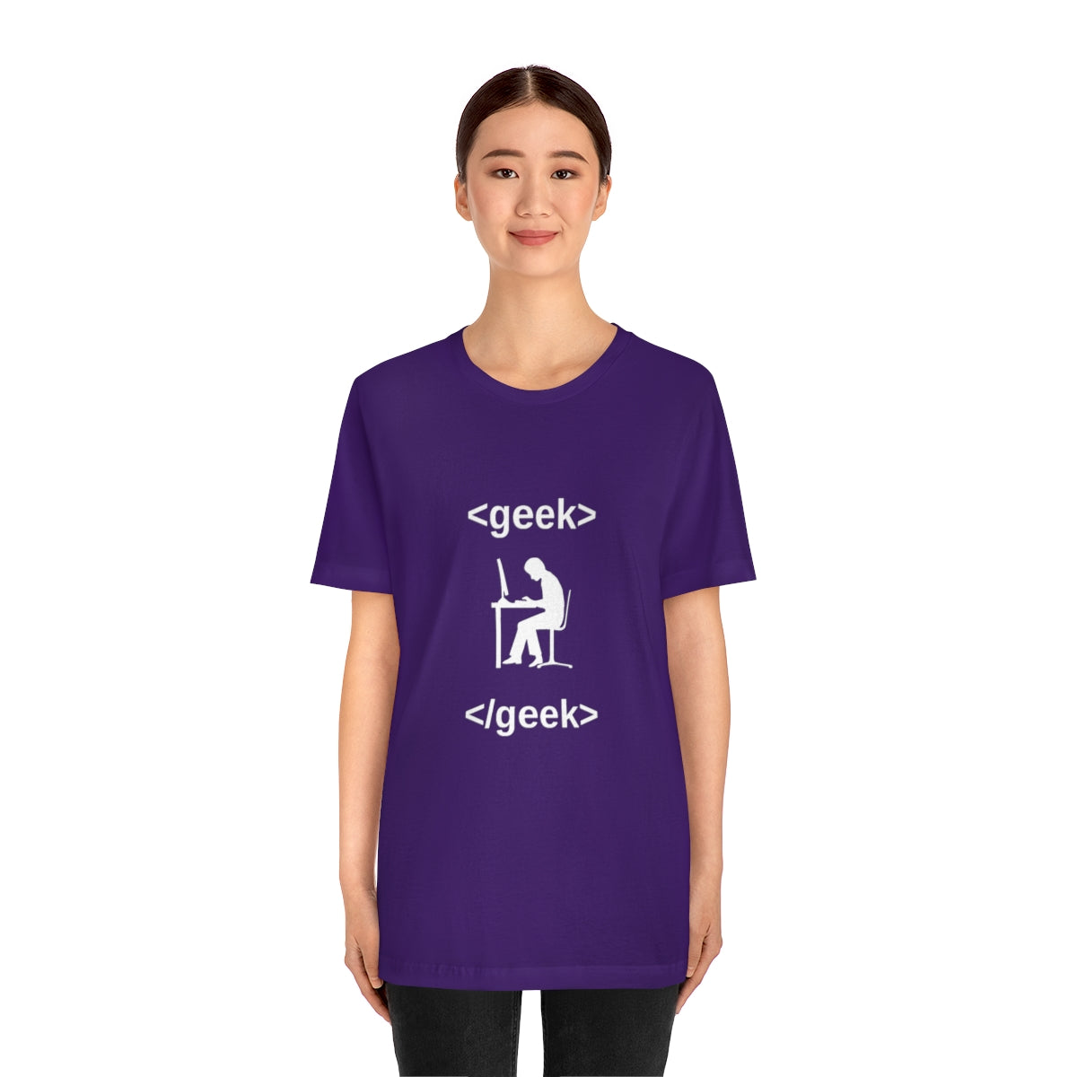 Geek code - Funny Tech - Unisex Short Sleeve Tee