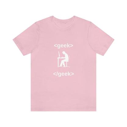 Geek code - Funny Tech - Unisex Short Sleeve Tee