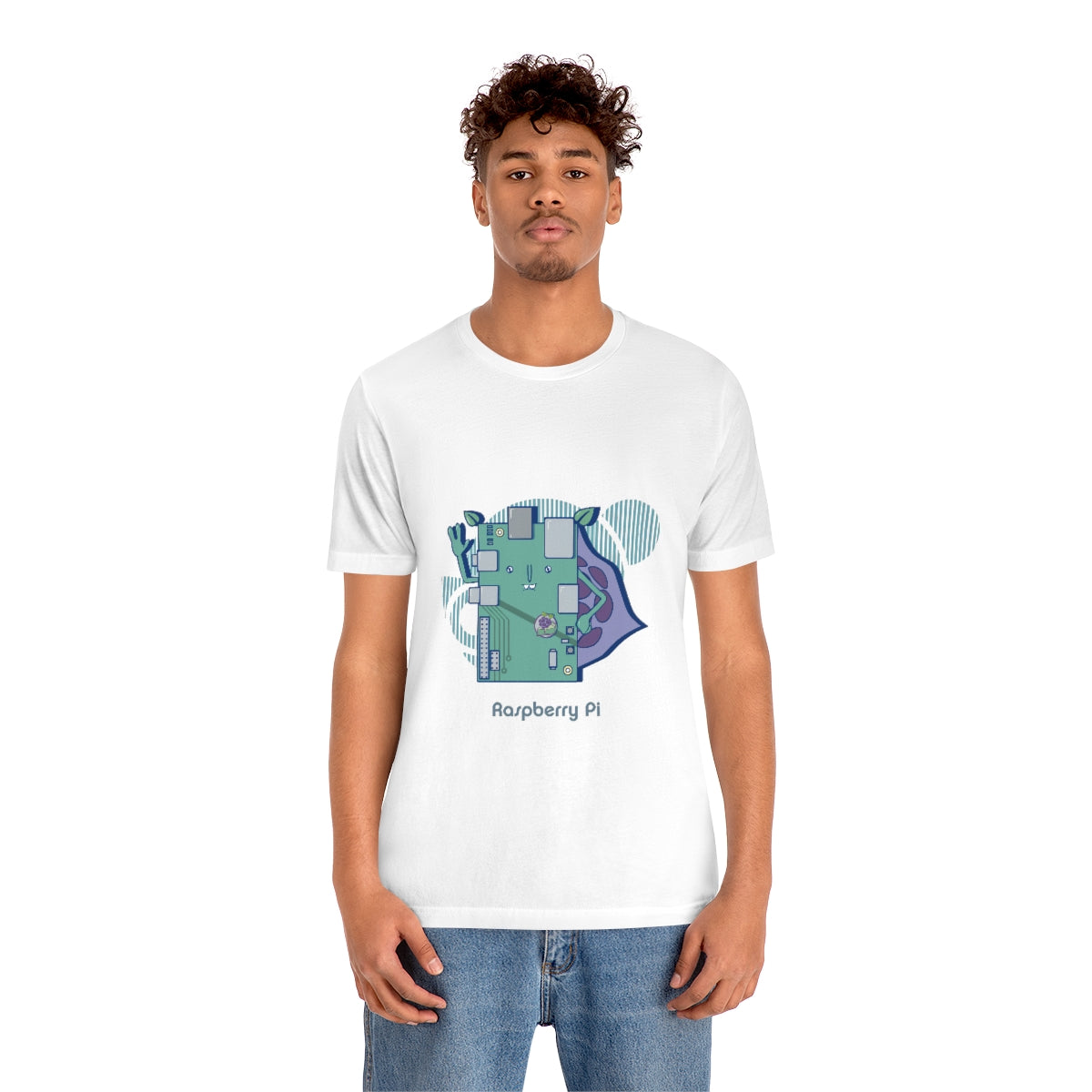 Raspberry pi - Funny Tech - Unisex Short Sleeve Tee