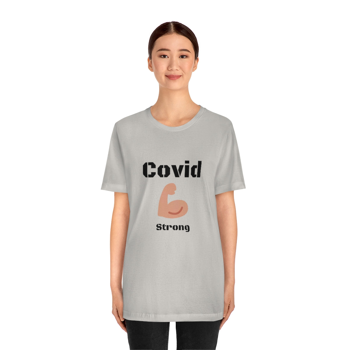 Covid Strong - Designed - Unisex Short Sleeve Tee.