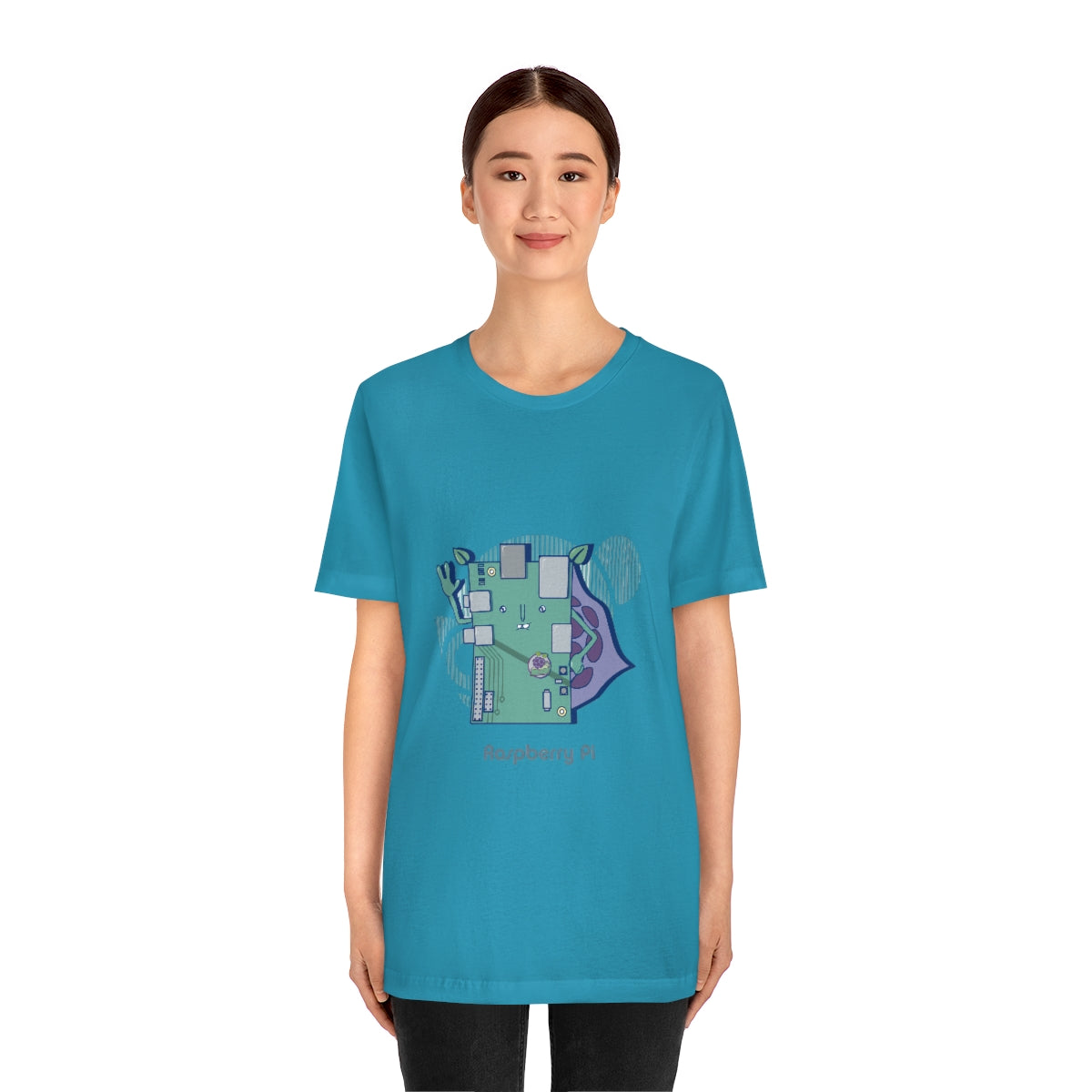 Raspberry pi - Funny Tech - Unisex Short Sleeve Tee