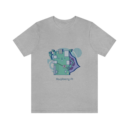 Raspberry pi - Funny Tech - Unisex Short Sleeve Tee