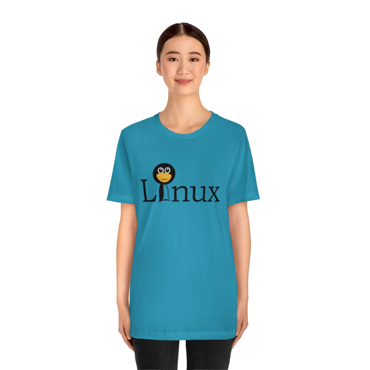 Linux - Funny Tech pinguin - Unisex Short Sleeve Tee