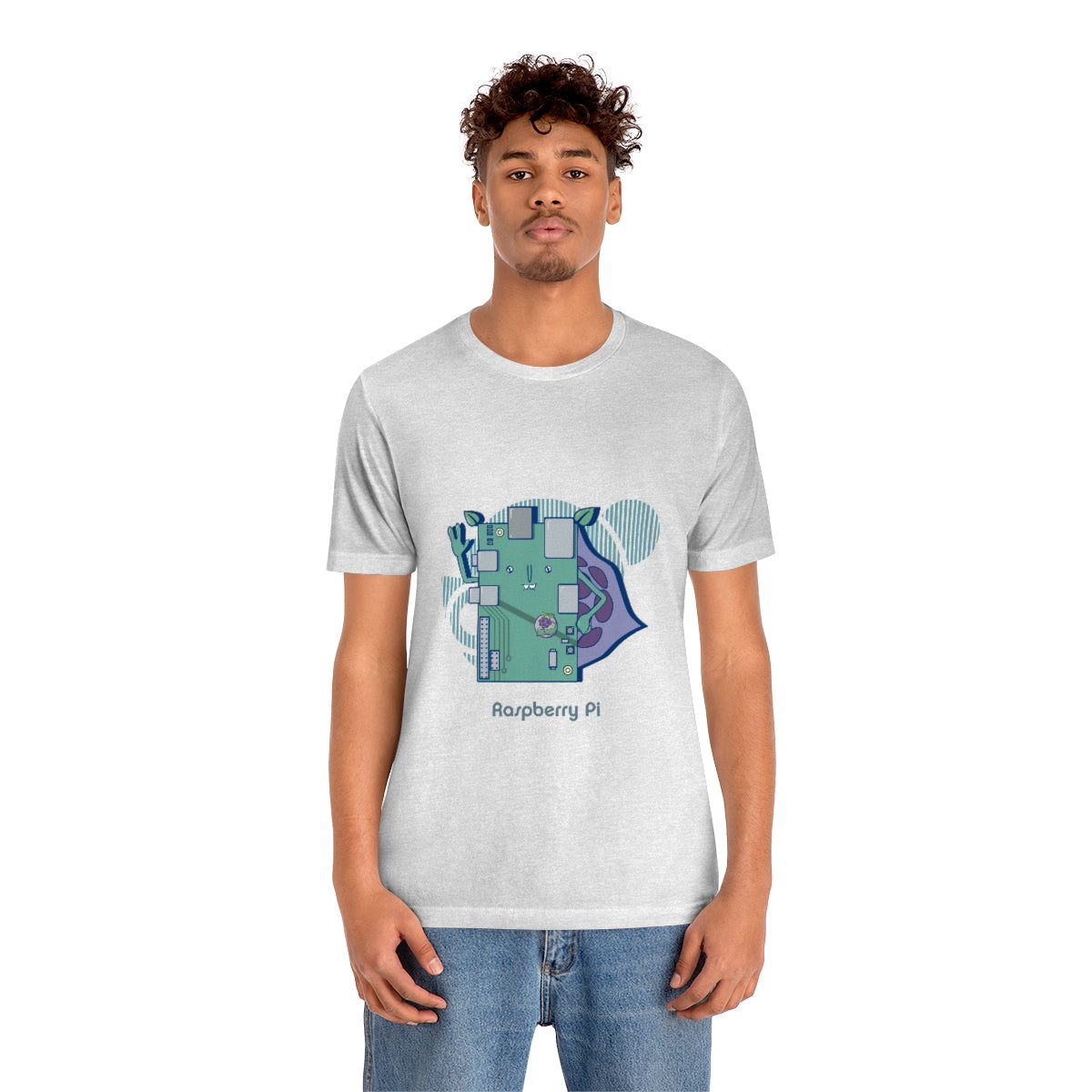 Raspberry pi - Funny Tech - Unisex Short Sleeve Tee