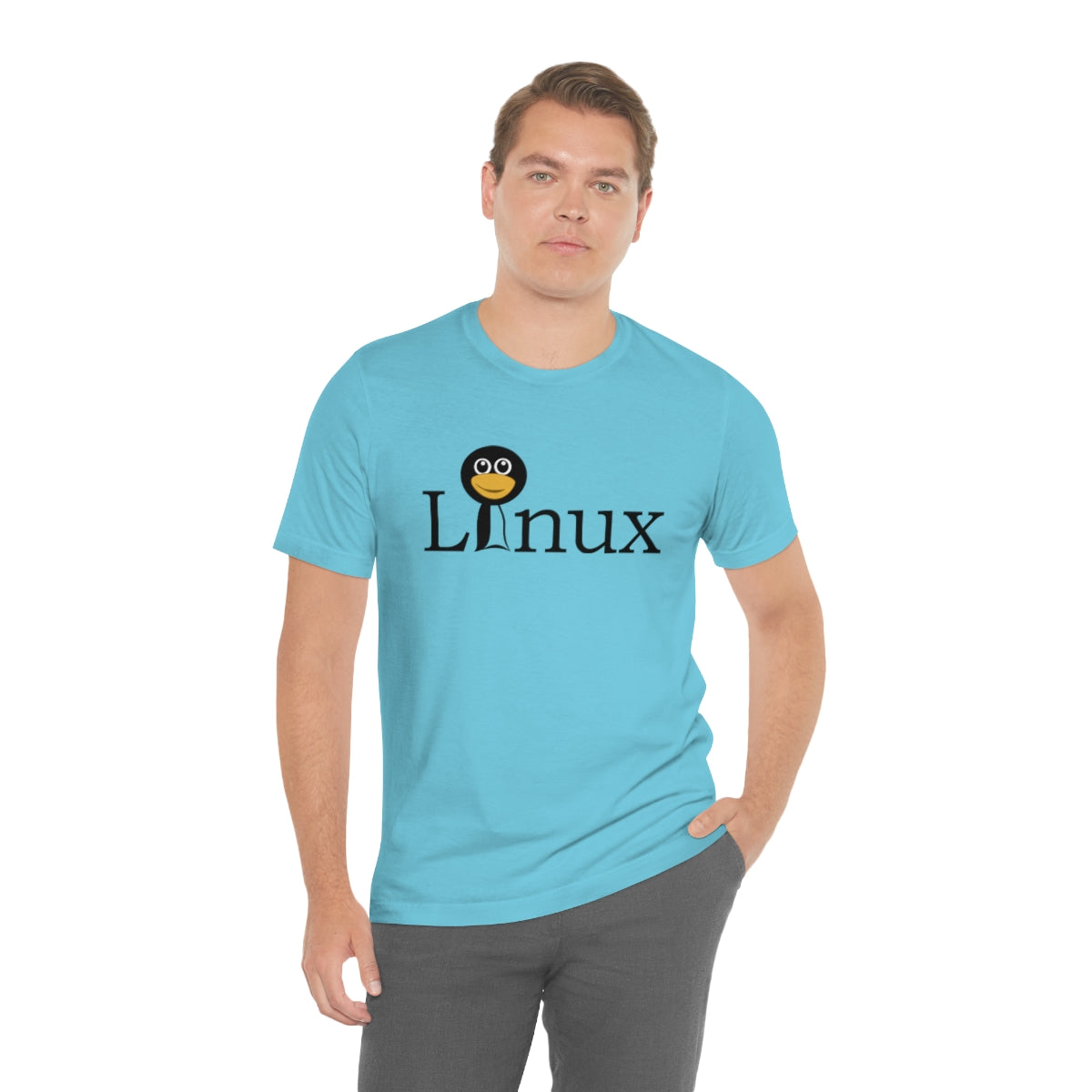 Linux - Funny Tech pinguin - Unisex Short Sleeve Tee