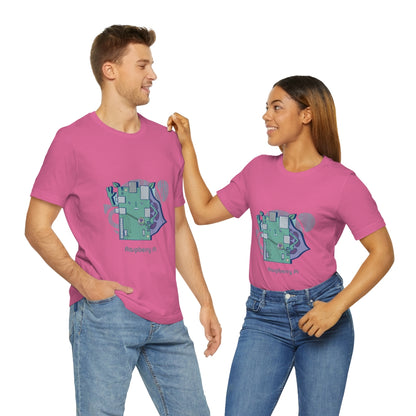 Raspberry pi - Funny Tech - Unisex Short Sleeve Tee