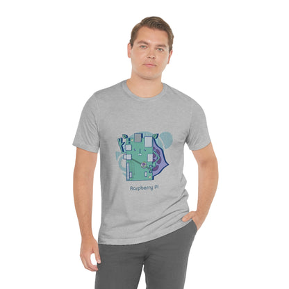 Raspberry pi - Funny Tech - Unisex Short Sleeve Tee