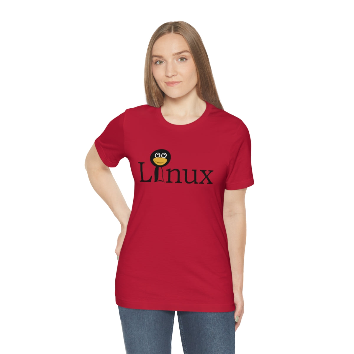 Linux - Funny Tech pinguin - Unisex Short Sleeve Tee