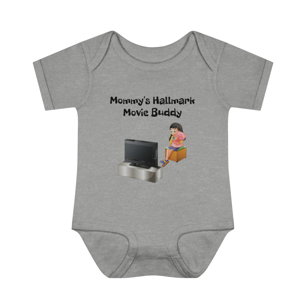 Mommy's Hallmark Movie Buddy - Infant Baby Rib Bodysuit