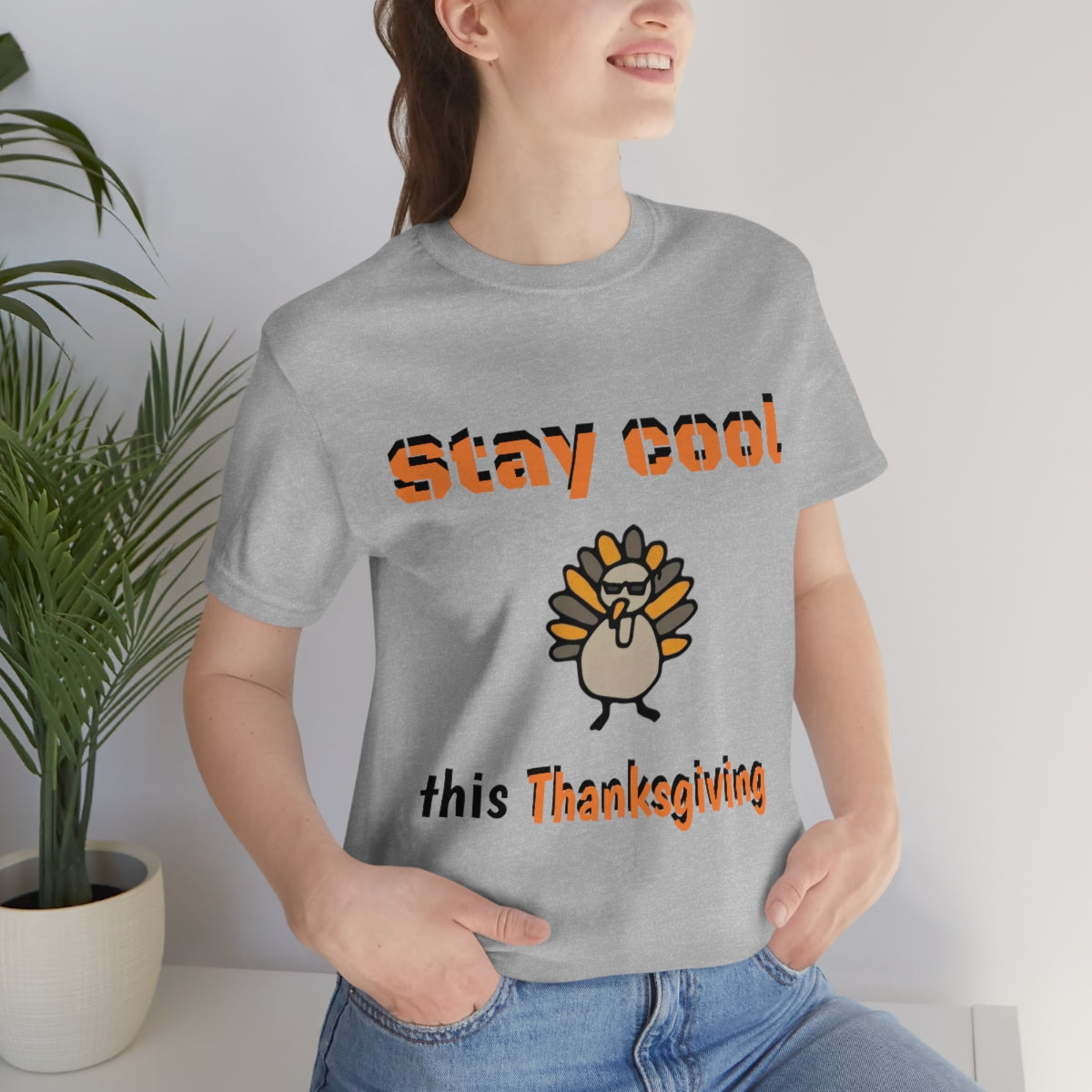 Stay Cool this Thanksgiving - Funny Holiday - Unisex Short Sleeve Tee