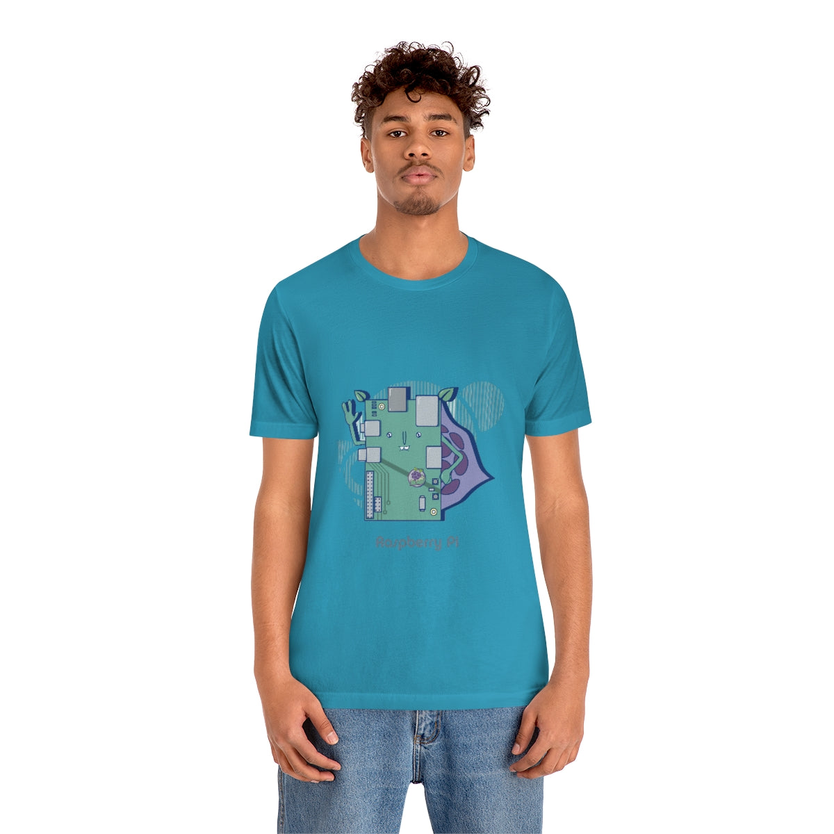 Raspberry pi - Funny Tech - Unisex Short Sleeve Tee