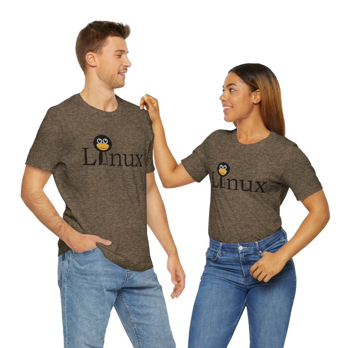 Linux - Funny Tech pinguin - Unisex Short Sleeve Tee