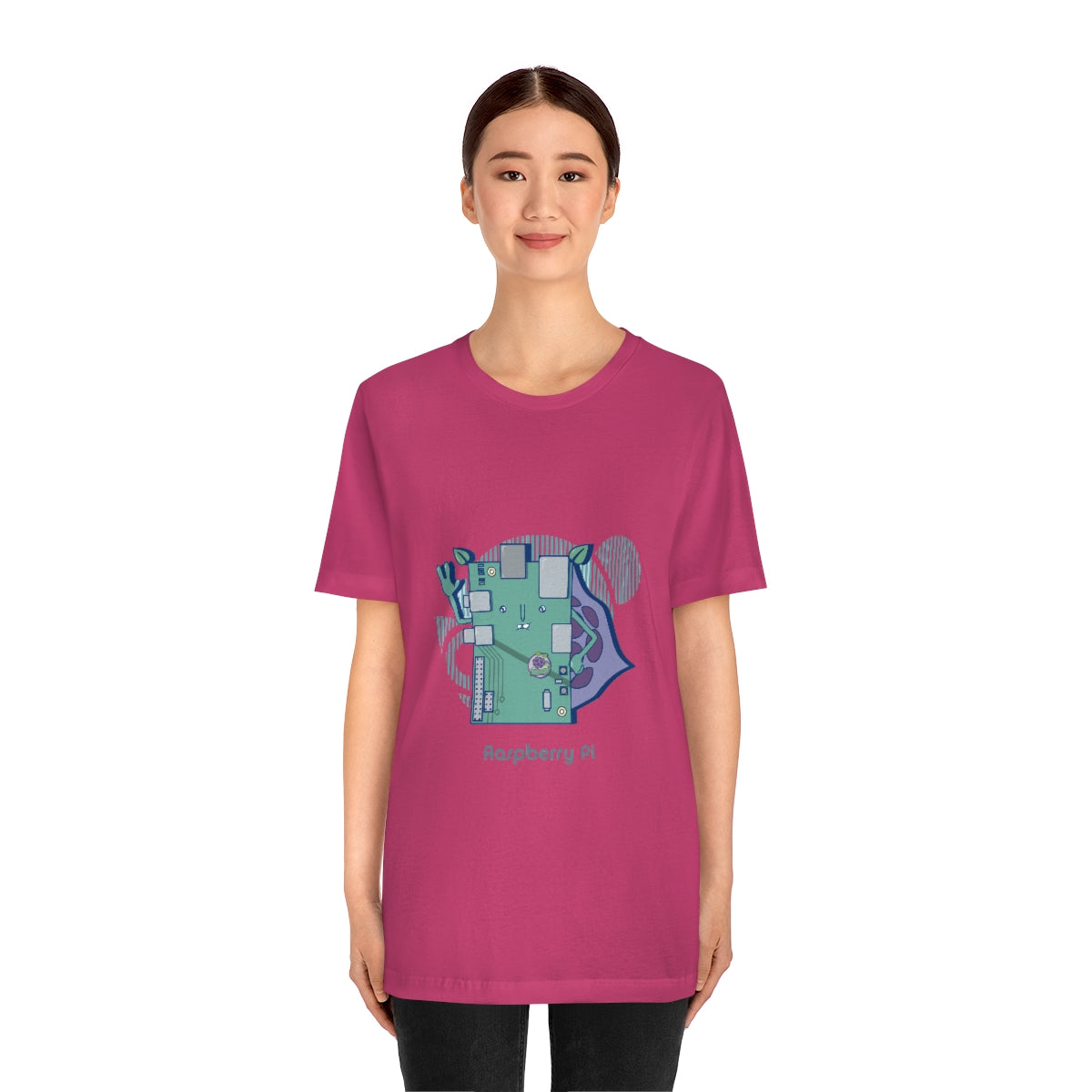 Raspberry pi - Funny Tech - Unisex Short Sleeve Tee