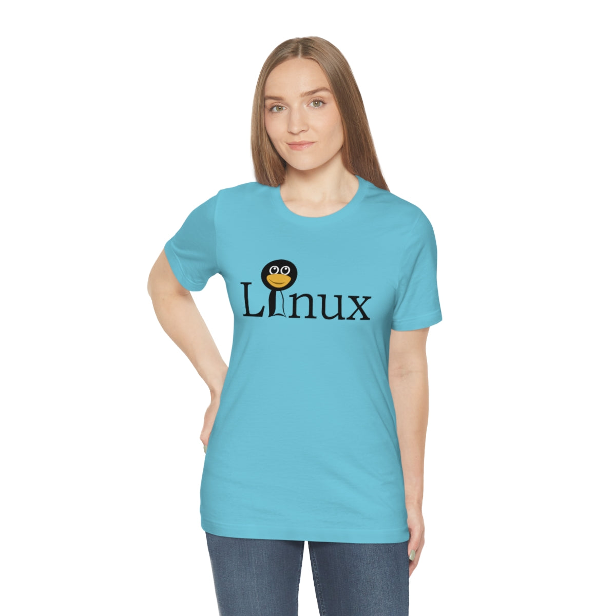 Linux - Funny Tech pinguin - Unisex Short Sleeve Tee