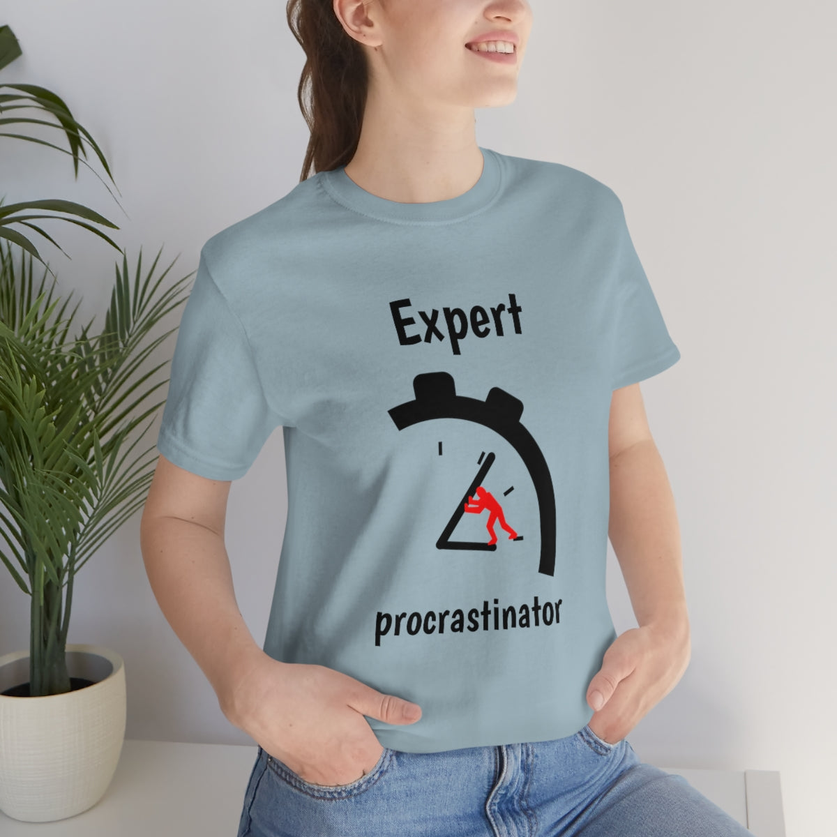 Expert Procrastinator - Funny Unisex Short Sleeve Tee - CrazyTomTShirts