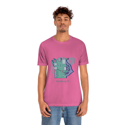 Raspberry pi - Funny Tech - Unisex Short Sleeve Tee