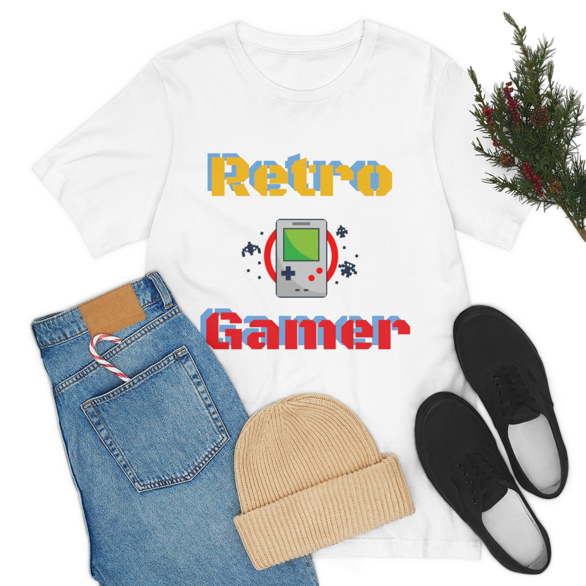 Retro gamer - Fun Gamer - Unisex Short Sleeve Tee