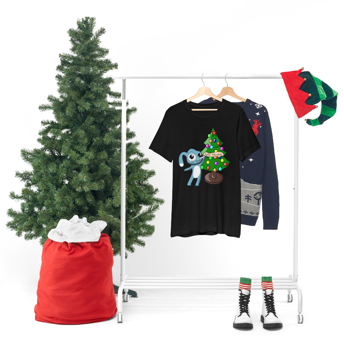 Feliz Navidad - Christmas Unisex Short Sleeve Tee