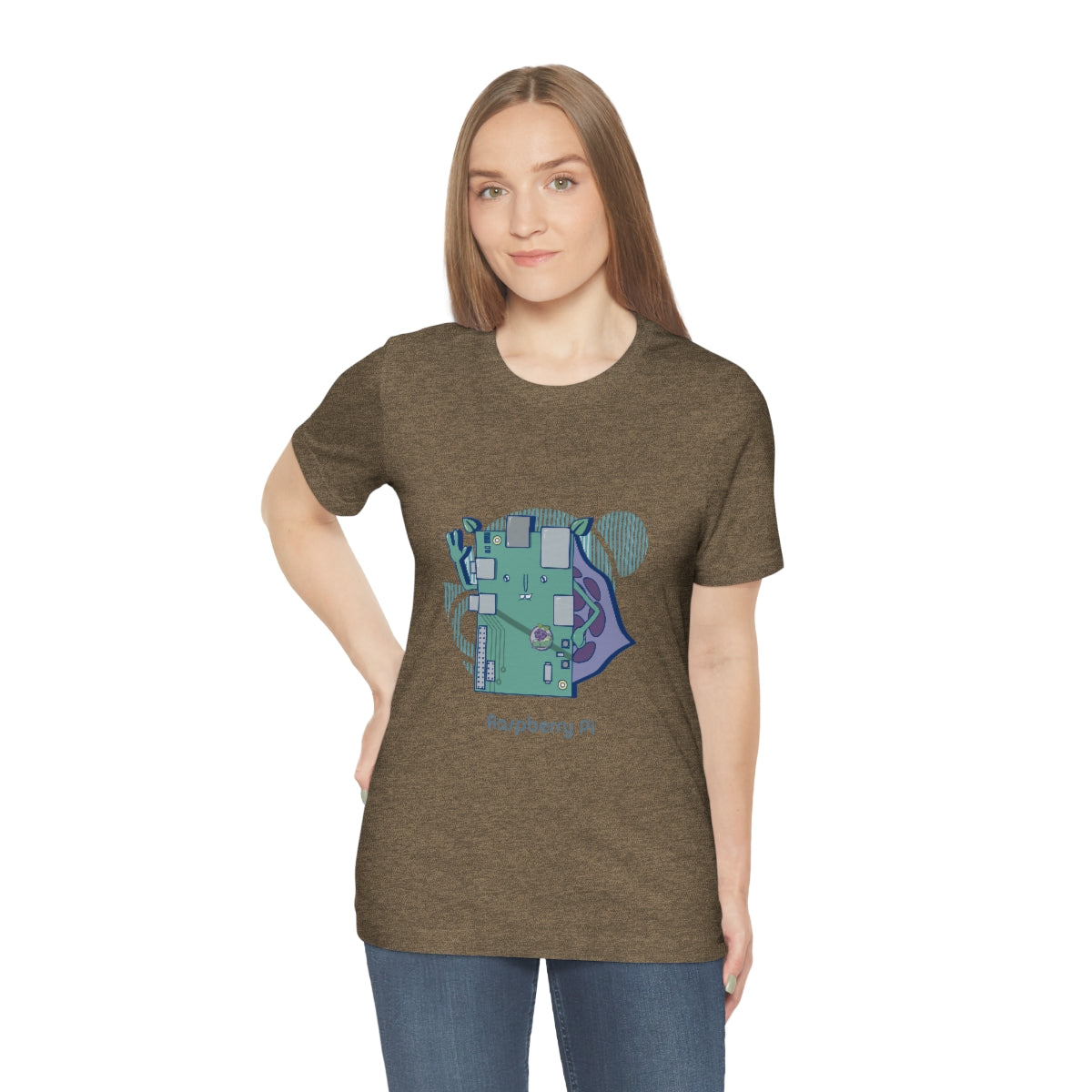 Raspberry pi - Funny Tech - Unisex Short Sleeve Tee