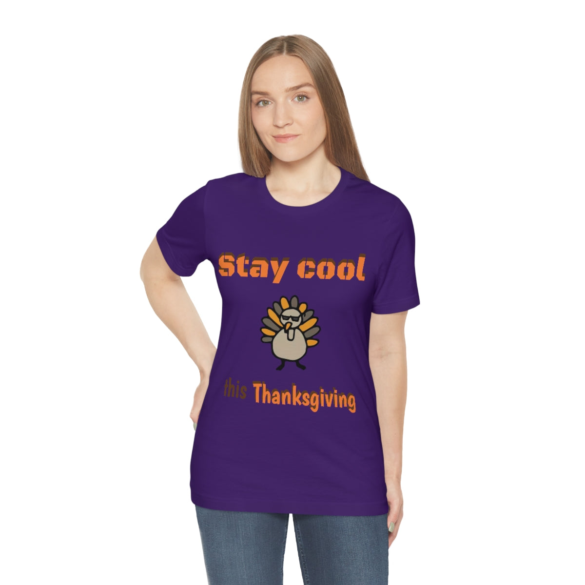 Stay Cool this Thanksgiving - Funny Holiday - Unisex Short Sleeve Tee