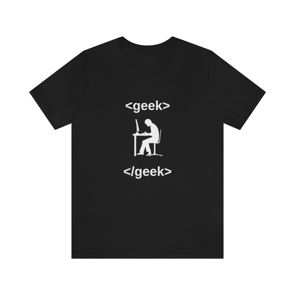 Geek code - Funny Tech - Unisex Short Sleeve Tee