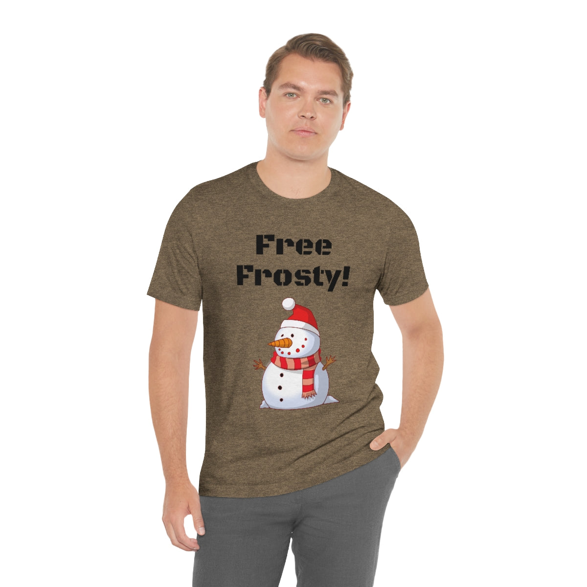 Free Frosty - Funny Fan - Unisex Short Sleeve Tee - CrazyTomTShirts