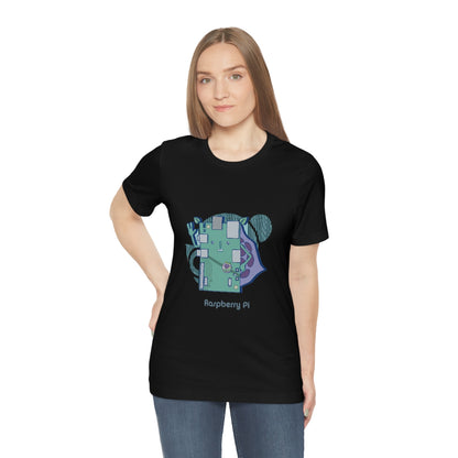 Raspberry pi - Funny Tech - Unisex Short Sleeve Tee