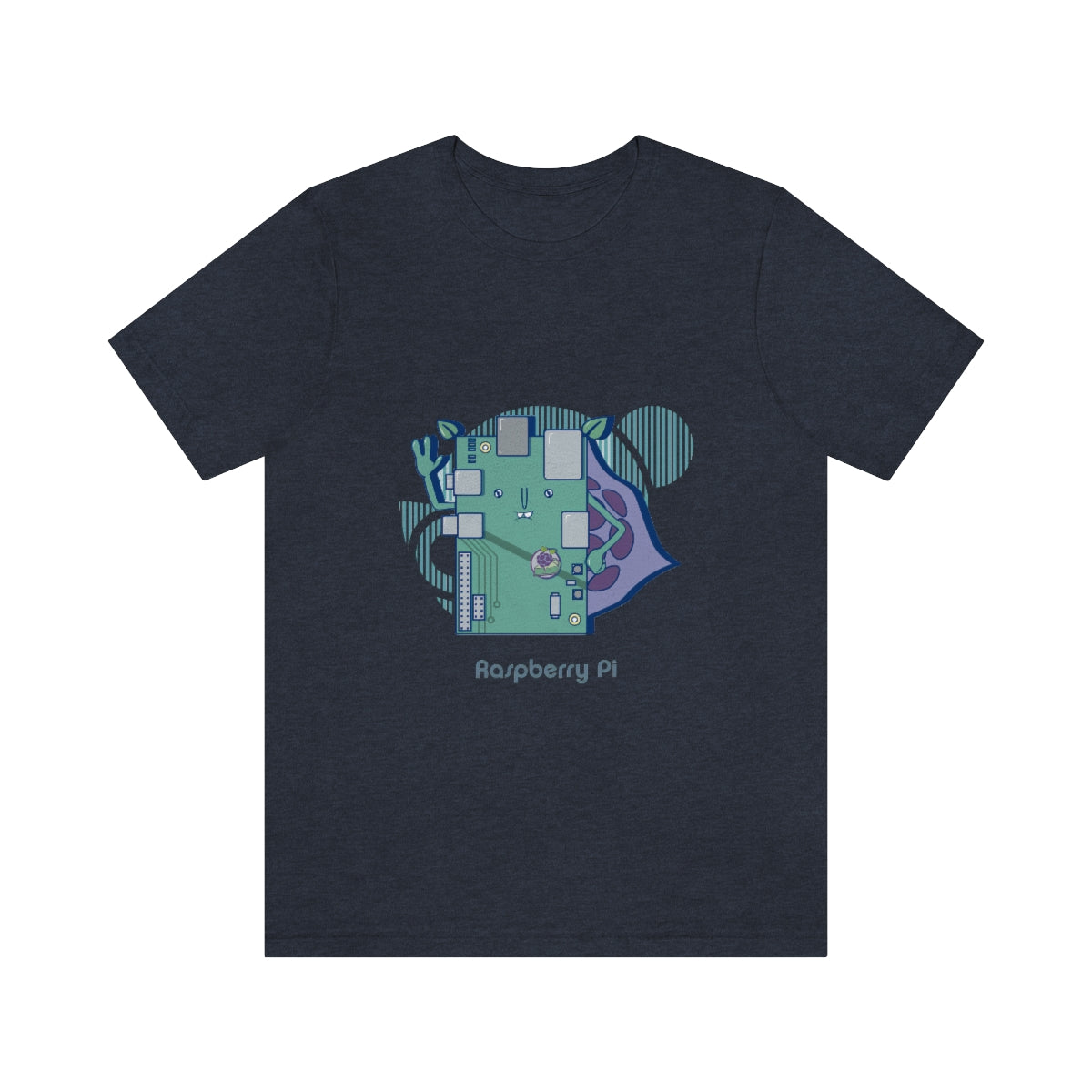 Raspberry pi - Funny Tech - Unisex Short Sleeve Tee