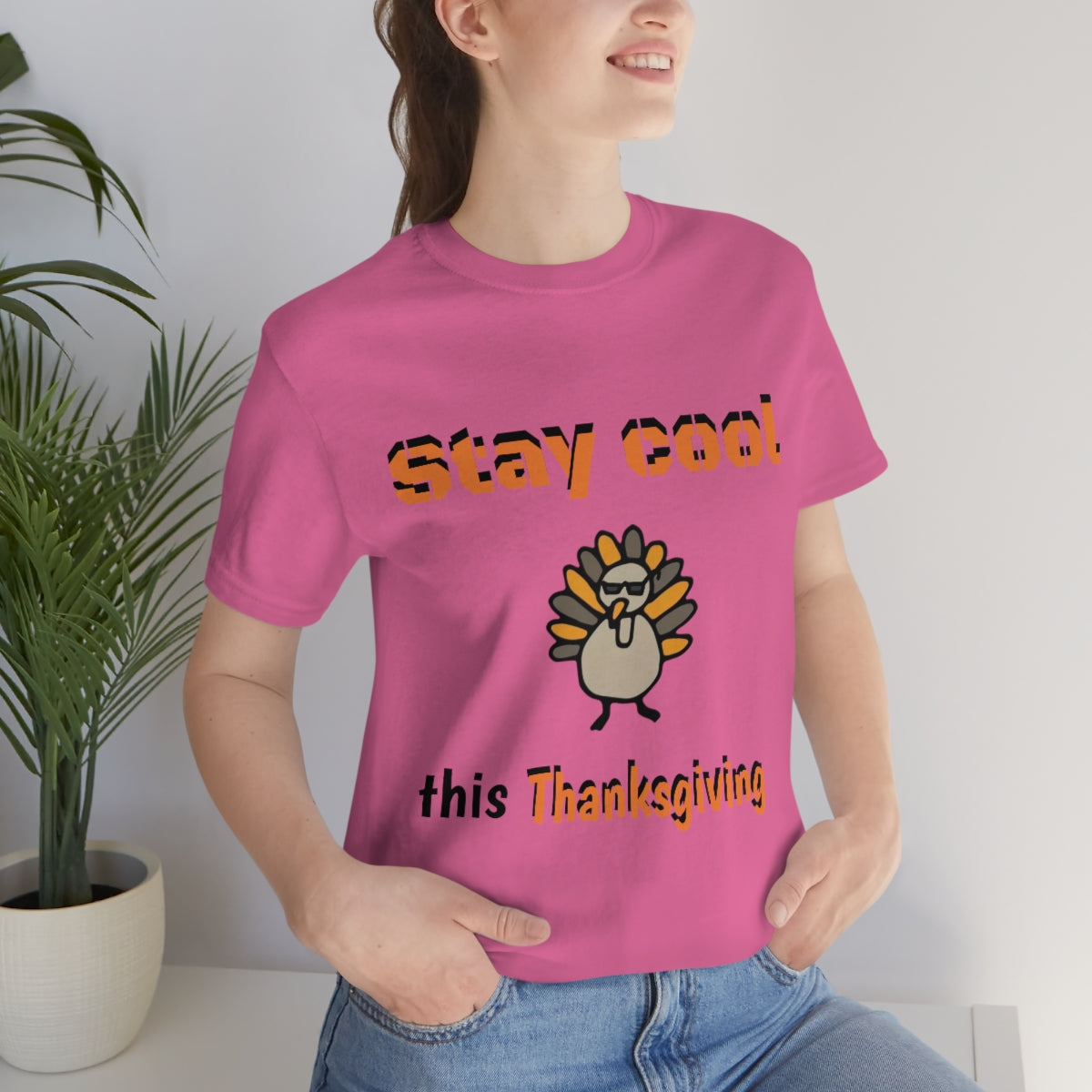 Stay Cool this Thanksgiving - Funny Holiday - Unisex Short Sleeve Tee