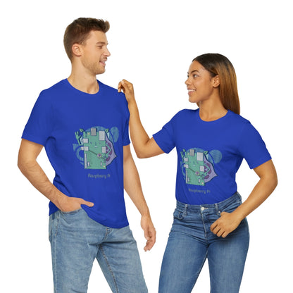 Raspberry pi - Funny Tech - Unisex Short Sleeve Tee