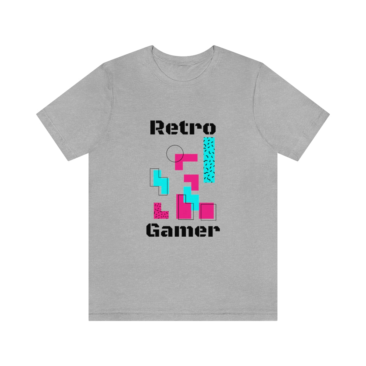 Retro Gamer - Unisex Short Sleeve Tee - CrazyTomTShirts