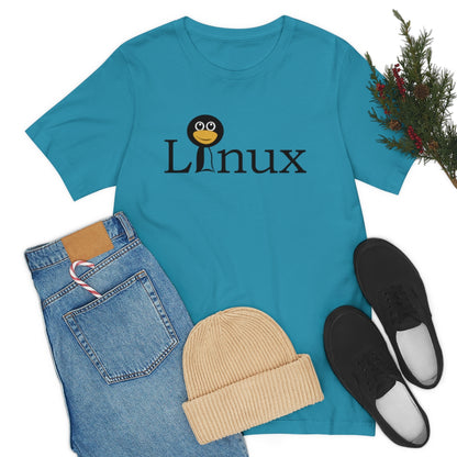 Linux - Funny Tech pinguin - Unisex Short Sleeve Tee